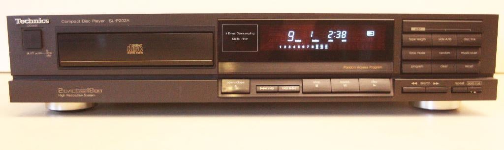 Technics SL-P202A CD-Speler / Met Random Functie / Germany, Enlèvement ou Envoi, Comme neuf, Technics