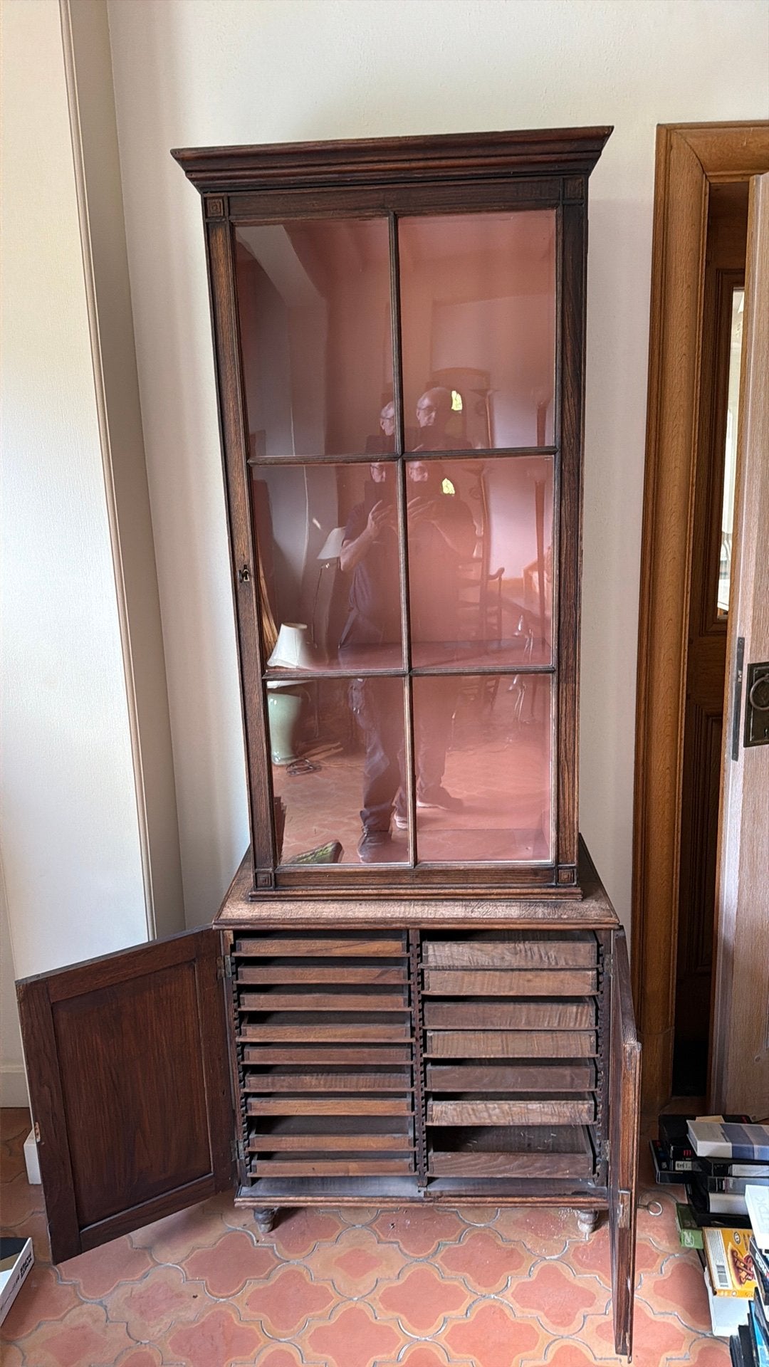 Armoire ancienne, Maison & Meubles, Enlèvement, Utilisé