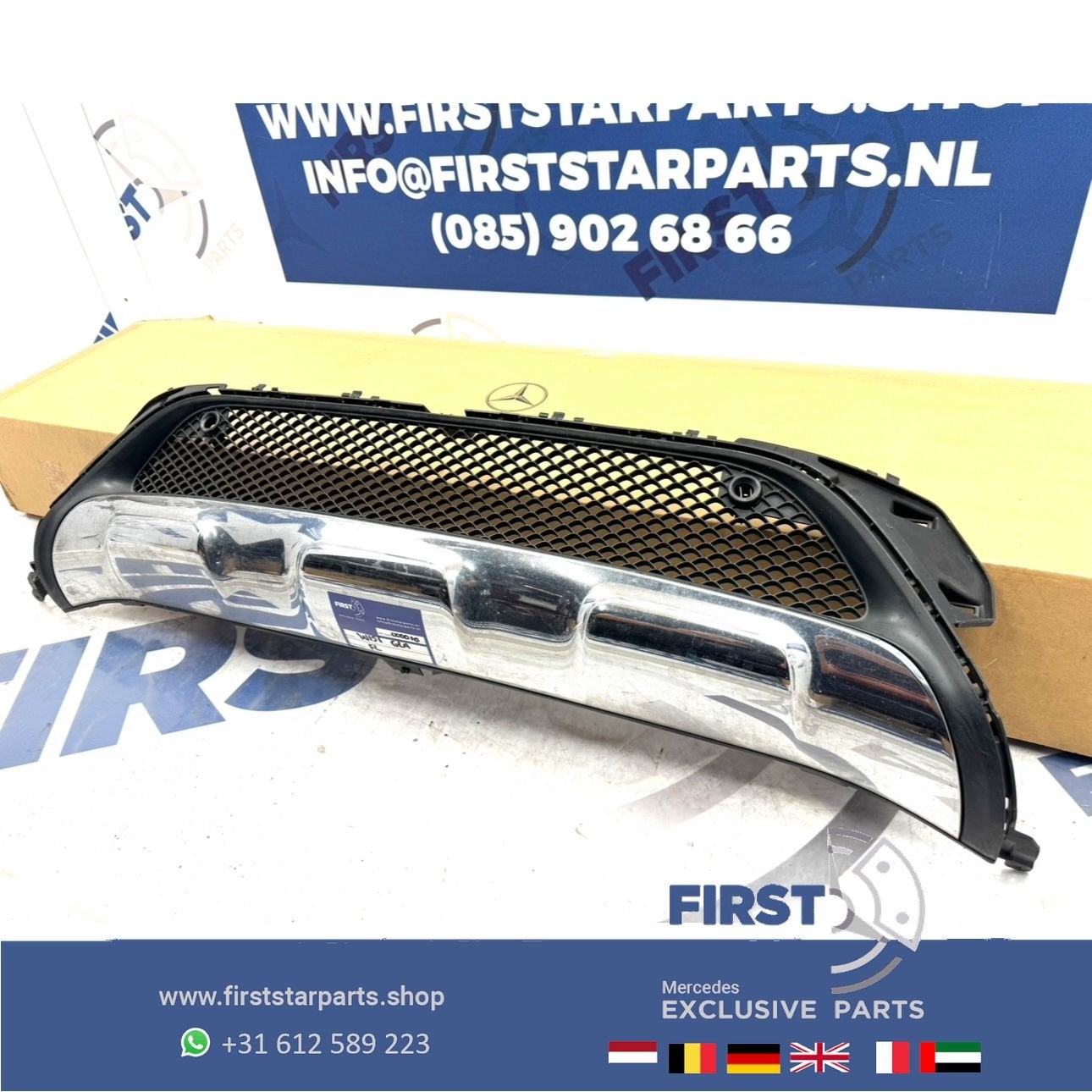 W156 X156 GLA KLASSE AMG BUMPER ROOSTER VOORBUMPER MIDDEN RO, Utilisé, -, -, Enlèvement ou Envoi