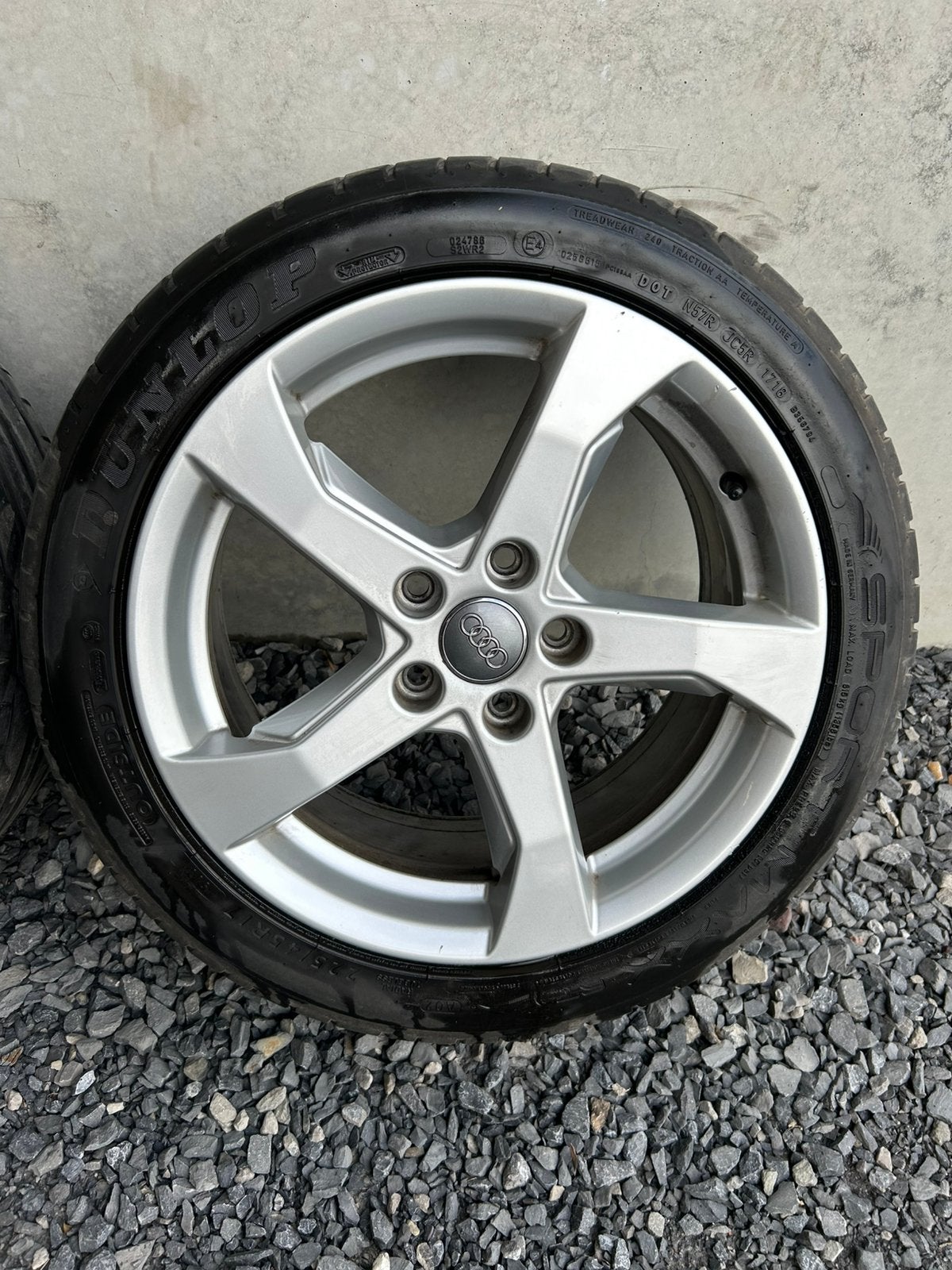 Jantes en aluminium pour Audi A3 17 pouces/225-45R17 (ET48), Pneus et Jantes, Véhicule de tourisme, Pneus été, 17 pouces