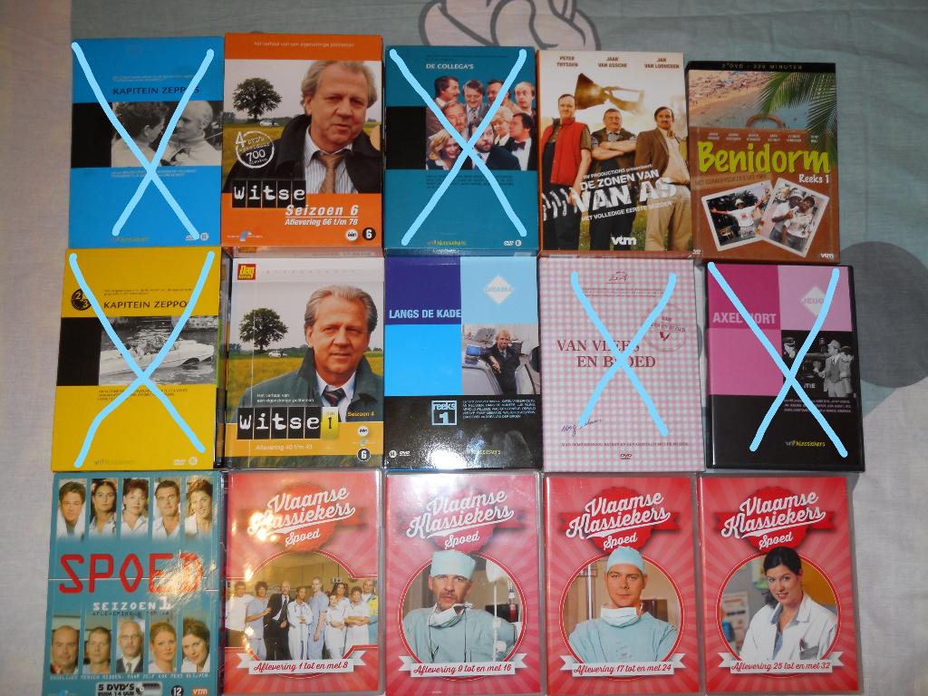 DVD FILMS, Cd's en Dvd's, Dvd's | Actie, Ophalen, Alle leeftijden, Boxset, Actie