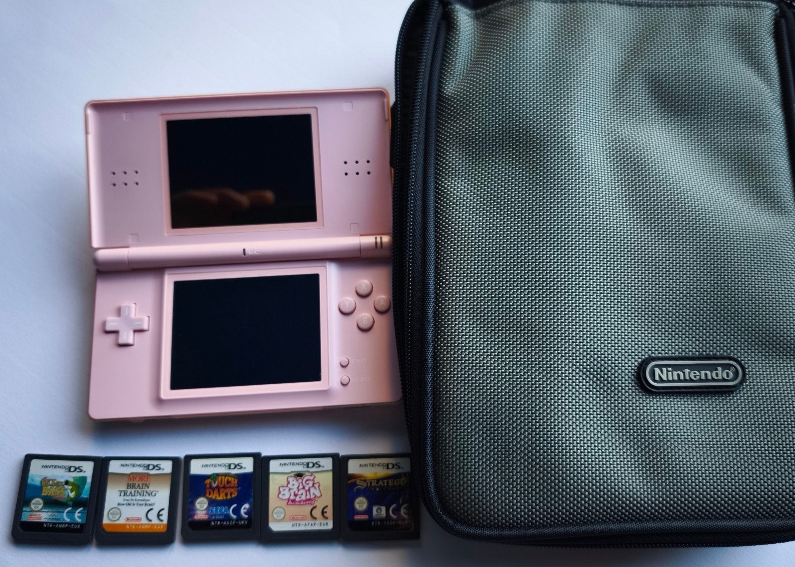 Nintendo DS Lite Incl. 5 games pink, Games en Spelcomputers, Spelcomputers | Nintendo DS, Ophalen, DS Lite