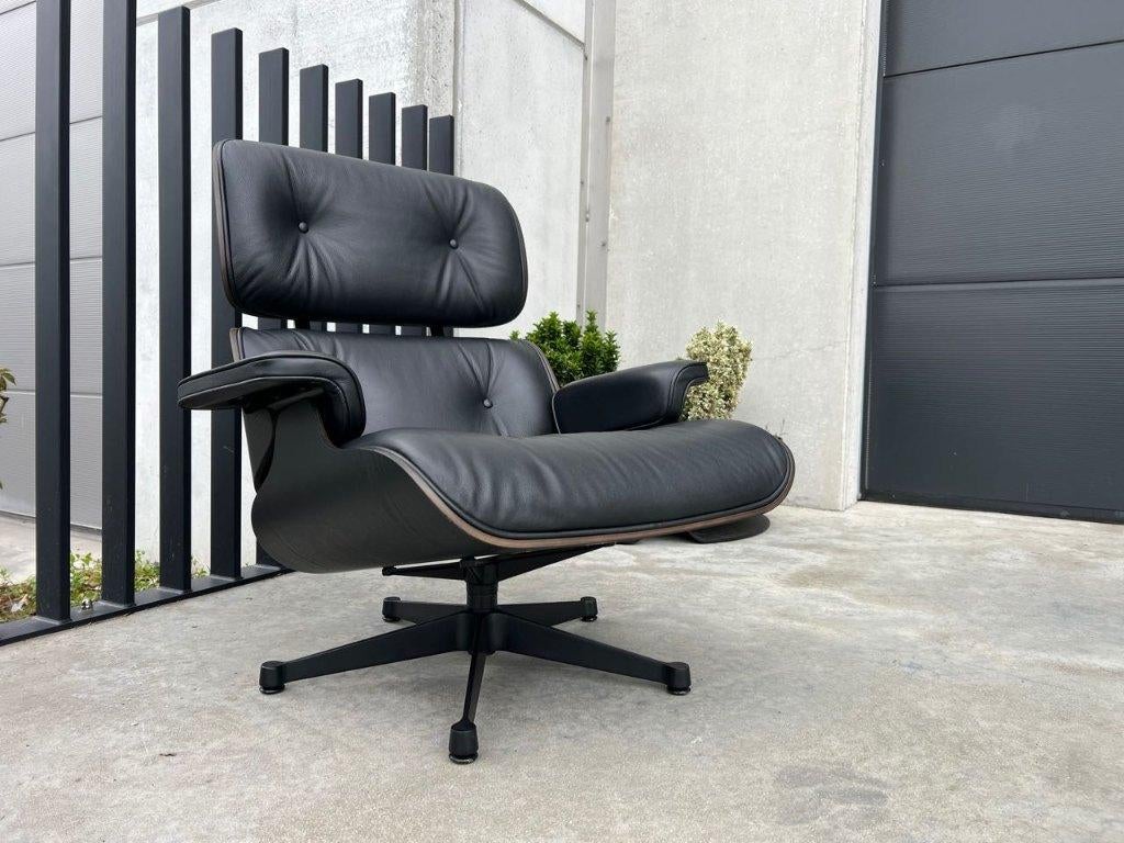Vitra Eames lounge chair, Verzenden, Gebruikt, Leer, Design