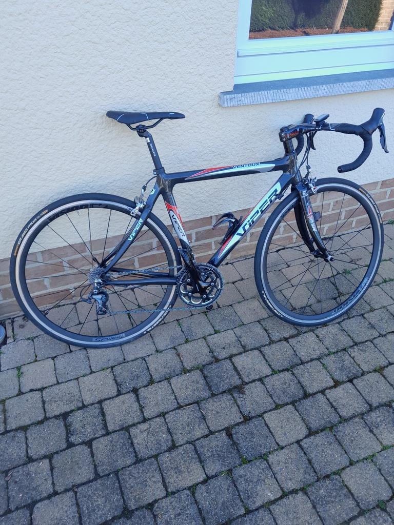 Koersfiets Viper maat S Carbon, Enlèvement, Carbone