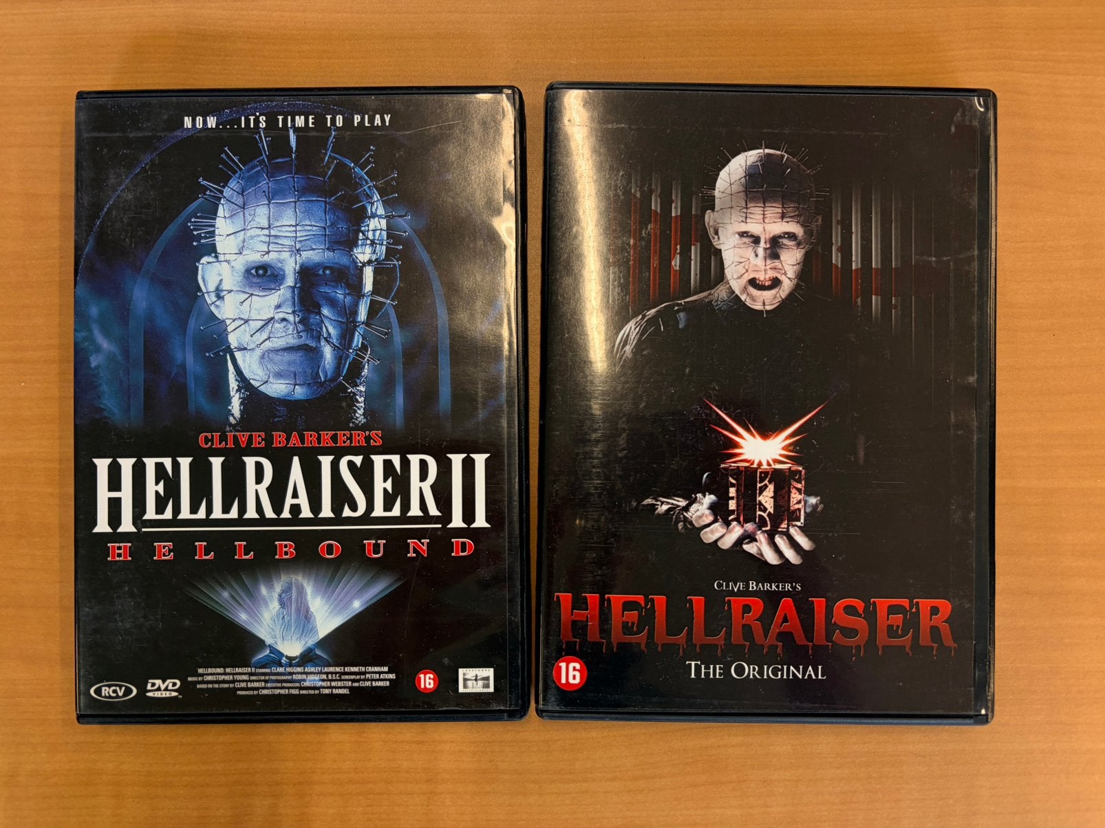 DVD box Hellraiser 1 en 2, Cd's en Dvd's, Engels, Vanaf 16 jaar, Speciale editie, Nederlands
