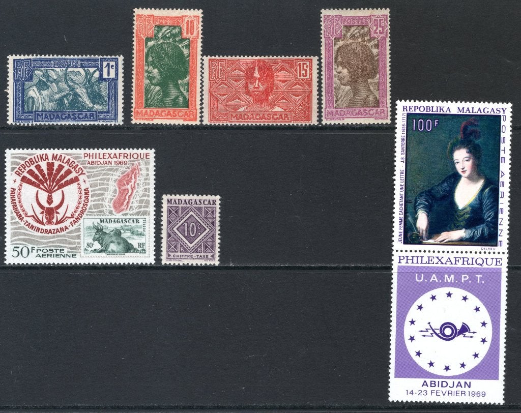 MADAGASCAR Lot zegels MH/MNH, Verzenden, Overige landen, Postfris