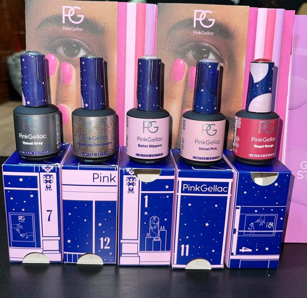 Pink Gellac sets, Handtassen en Accessoires, Uiterlijk | Cosmetica en Make-up, Overige kleuren, Nieuw, Ophalen of Verzenden, Accessoires