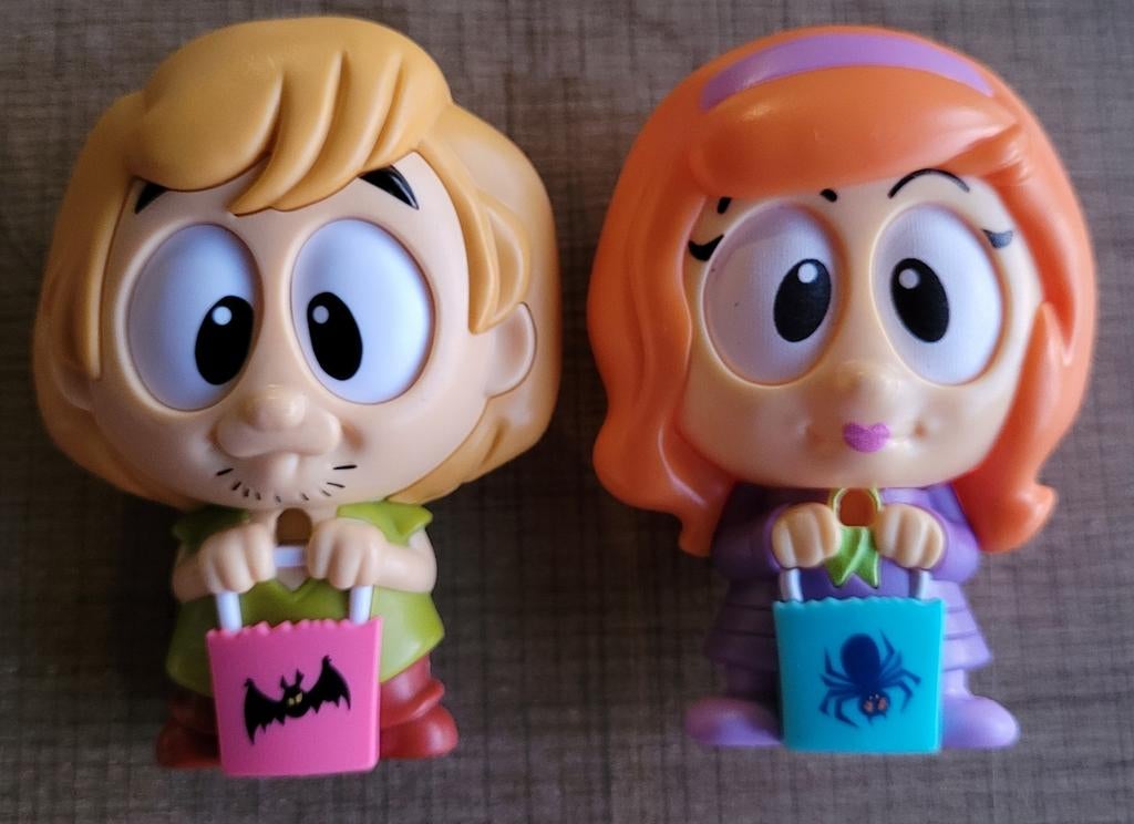 Scooby-Doo figuren: Shaggy en Daphne, Verzamelen, Ophalen of Verzenden, Zo goed als nieuw