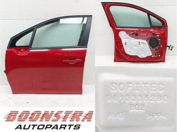 Portière 4portes avant gauche d'un Citroen C3 (EPY), -, 3 mois de garantie, Utilisé, Porte