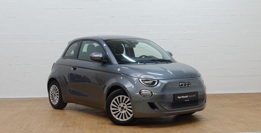 Fiat 500e 500e Passion, Auto's, Fiat, 4 zetels, Stof, Gebruikt, Zwart