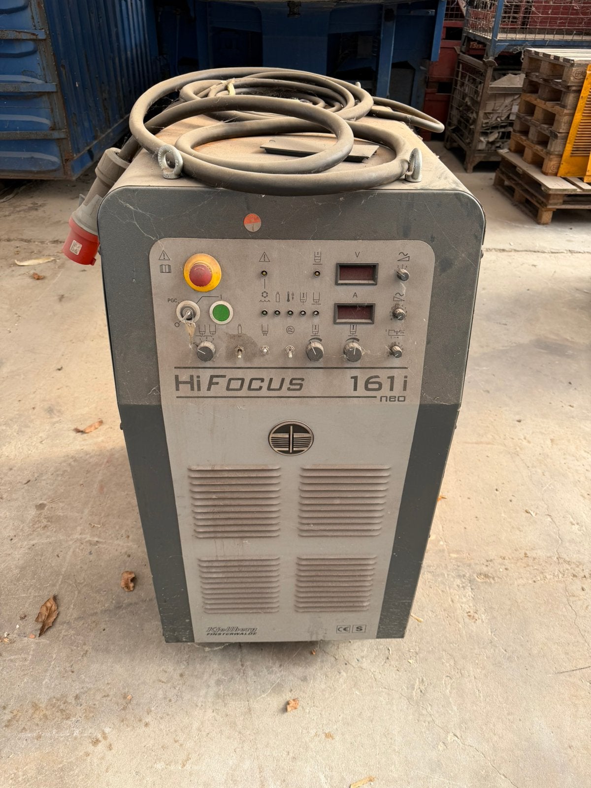 Kjellberg Hifocus 161i neo plasma bron, Ophalen