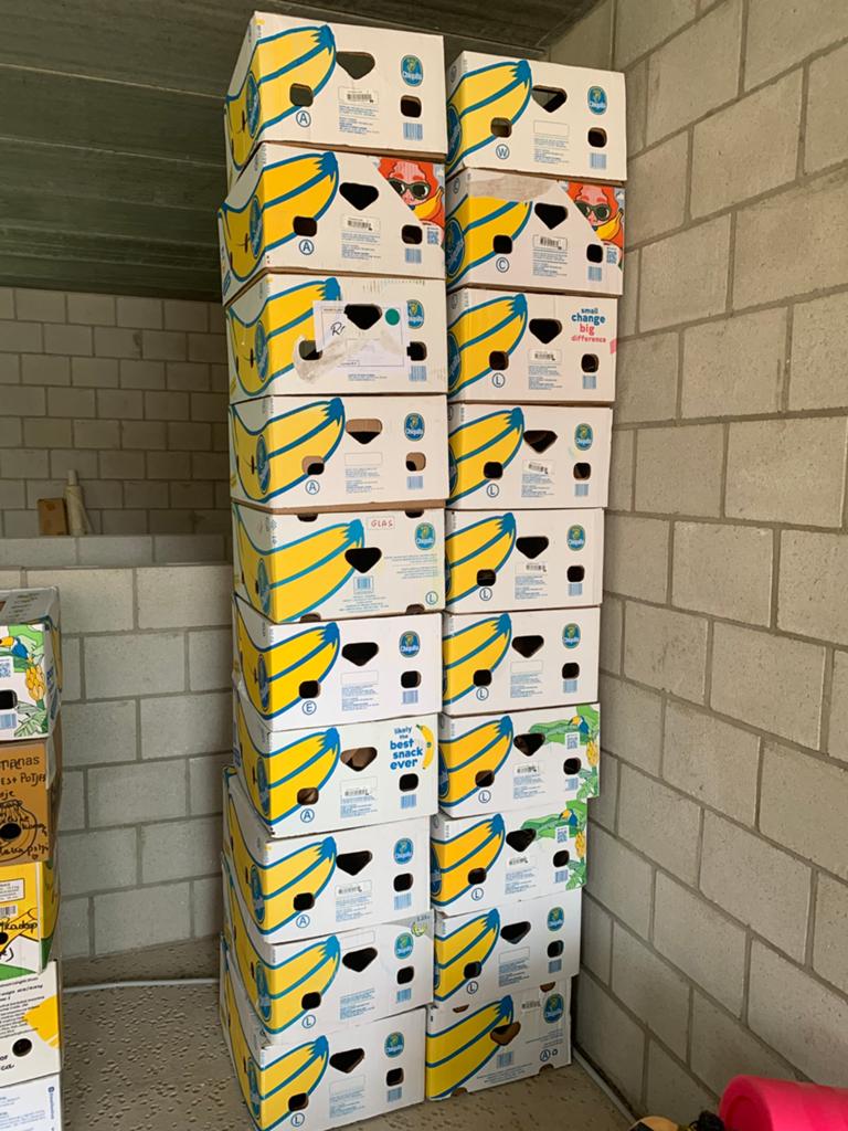 Bananendozen, Doe-het-zelf en Bouw, Ophalen, Zo goed als nieuw, Doos
