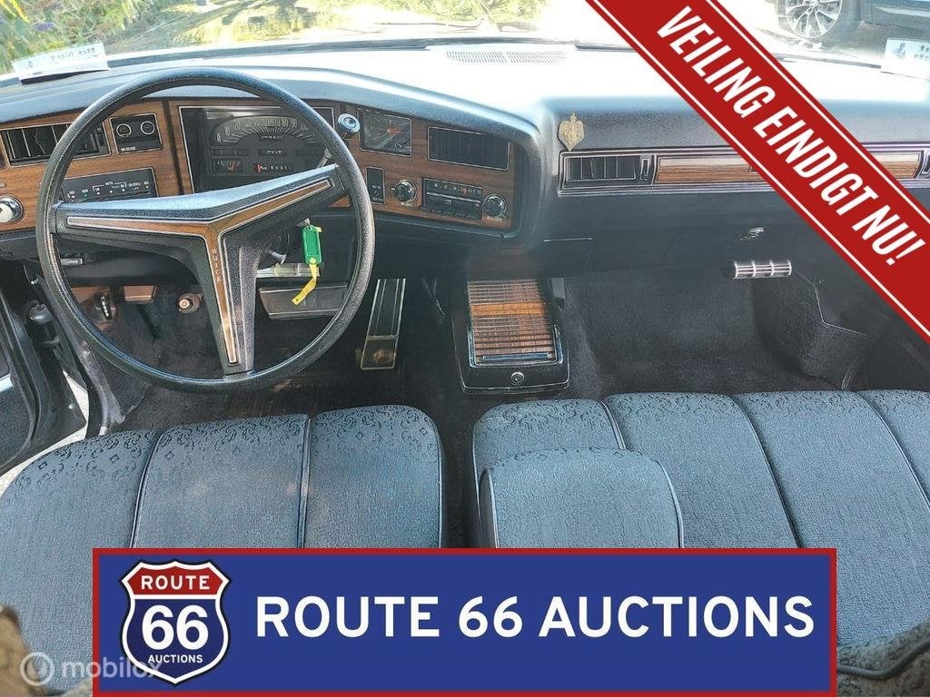 Buick Electra 225 Custom Limited | 1973 | Route 66 Auctions, Auto's, Zwart, Bedrijf, Handgeschakeld, Buick