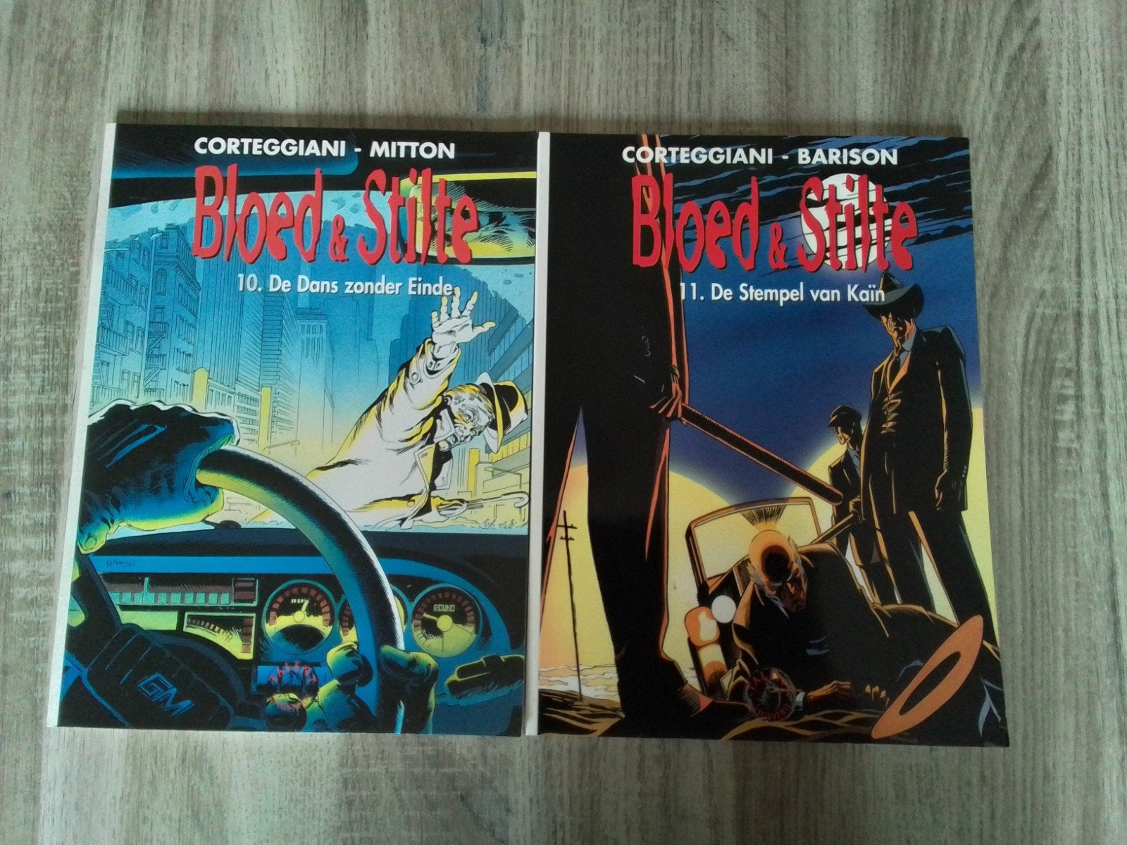 Bloed en stilte  nrs 10 en 11 sc, Livres, BD, Enlèvement ou Envoi, Comme neuf