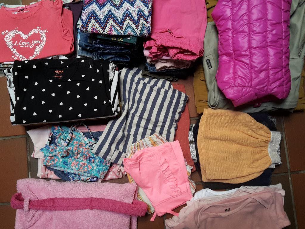 Pakket kleding voor meisje van ong. 2 jaar, maat 92, 51 st., Enlèvement ou Envoi, Comme neuf, Benetton, Fille