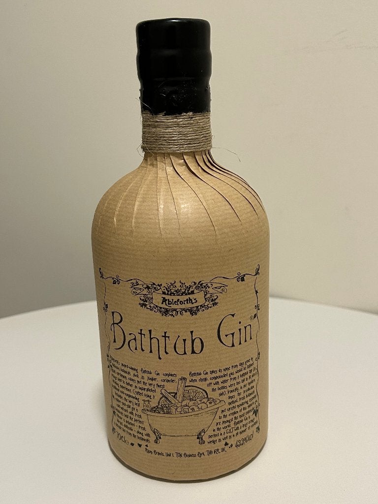 Gin Bathtub 70 cl, Verzamelen, Ophalen, Overige gebieden, Overige typen, Nieuw