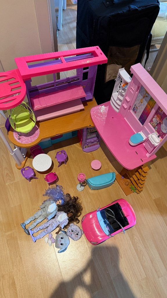 Barbie Huis, Kinderen en Baby's, Speelgoed | Poppenhuizen, Ophalen, Gebruikt, Poppenhuis