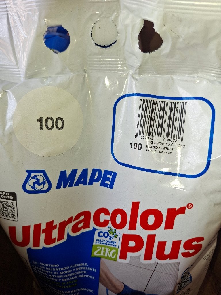 Voegmiddel mapei 10kg wit, Bricolage & Construction, Enlèvement, Neuf, Autres matériaux, Autres types