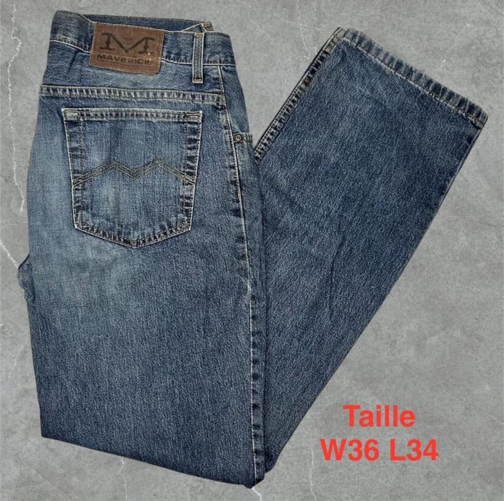 W36 L34 Jeans voor heren, Ophalen of Verzenden, Zo goed als nieuw, Blauw