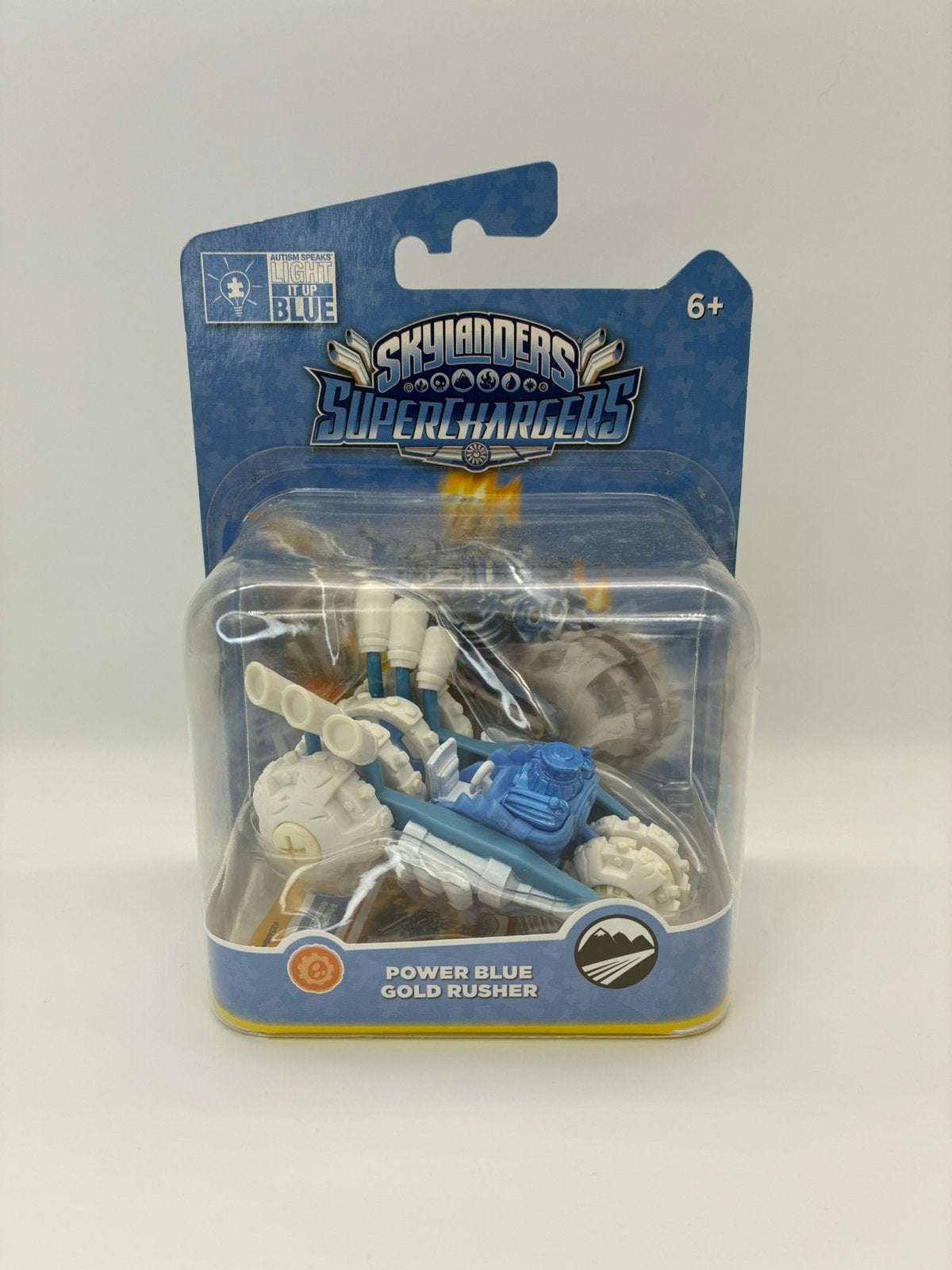 Superchargeurs Skylanders Power Blue Gold Rusher, Enlèvement ou Envoi, Comme neuf