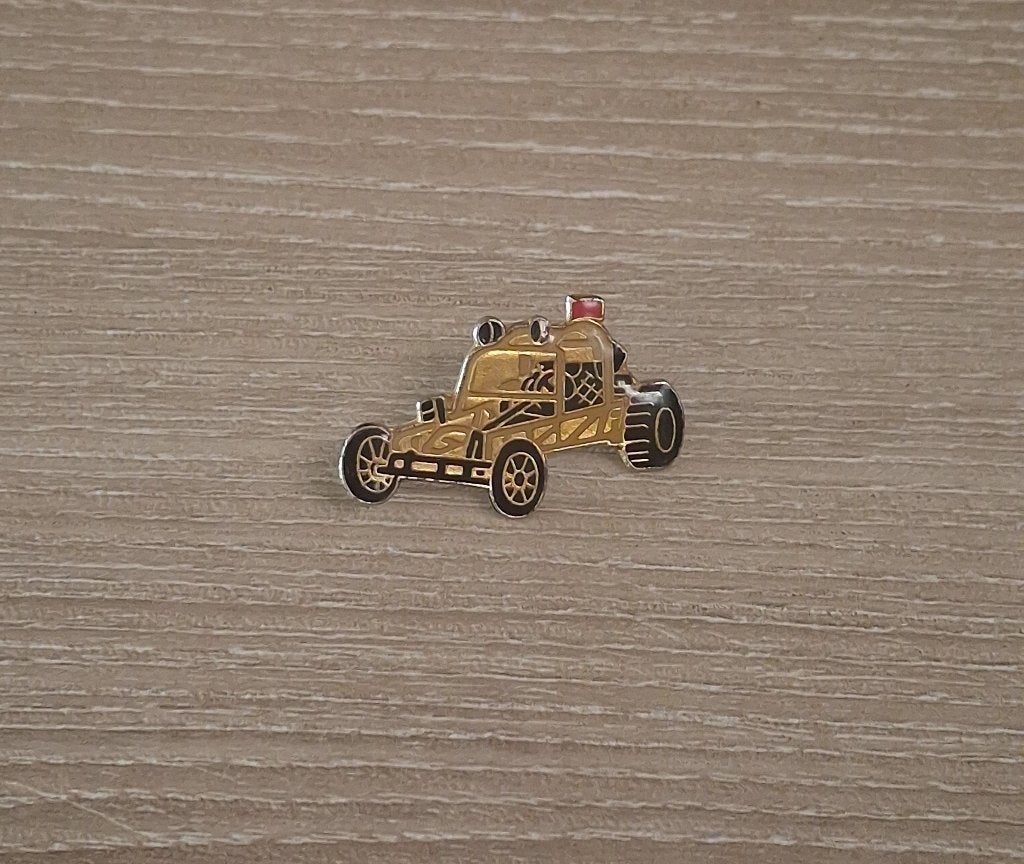 PIN - BUGGY - CAR - VOITURE - AUTO, Envoi, Utilisé, Transport, Insigne ou Pin's