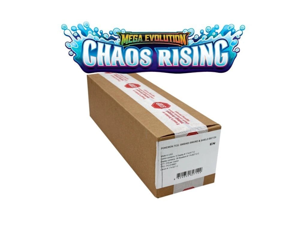 Pokémon sealed case chaos rising boosterbox, Ophalen, Boosterbox