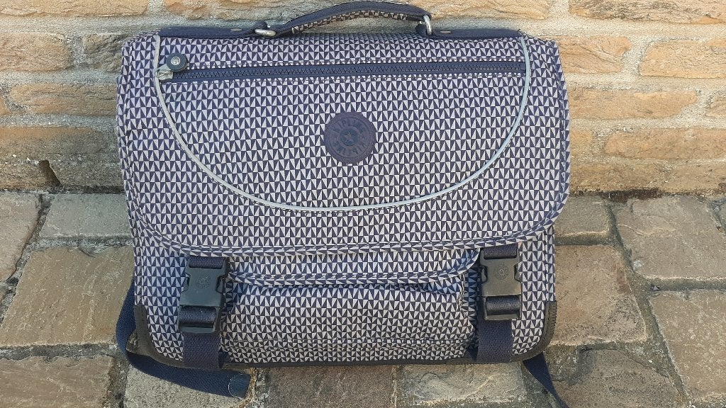 Boekentas Kipling, Ophalen, Blauw, Aktetas of Boekentas, 40 tot 50 cm
