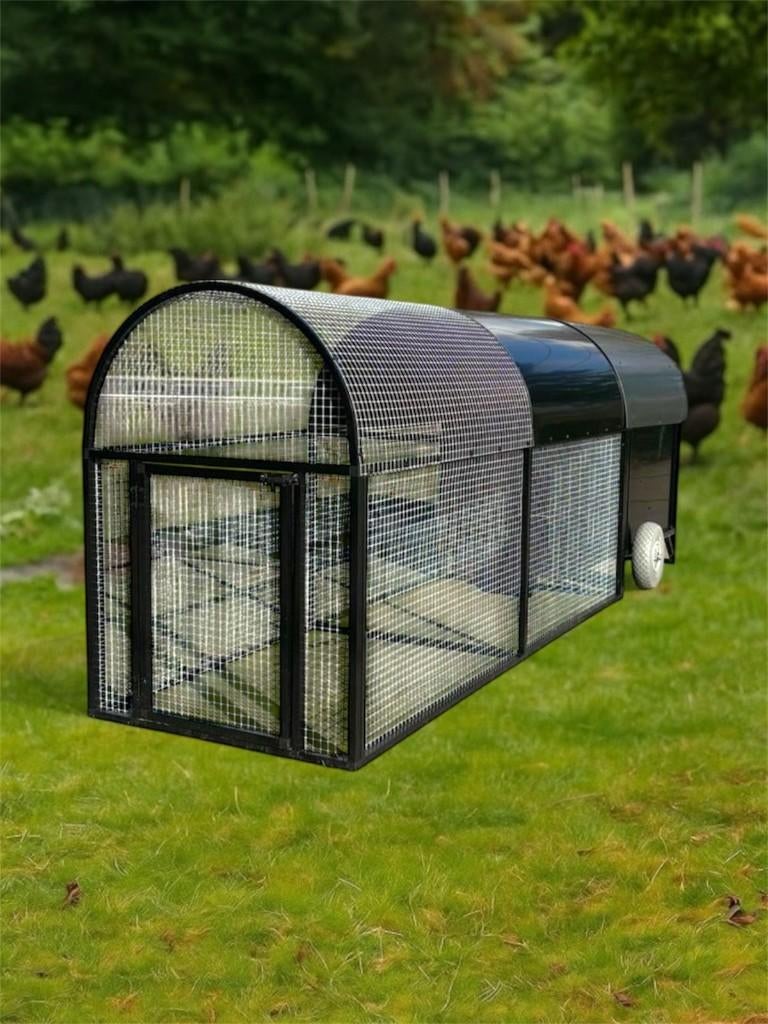 kippenren calimero aluminium voorzetren medium 2 meter, Animaux & Accessoires, Volatiles | Accessoires, Enlèvement