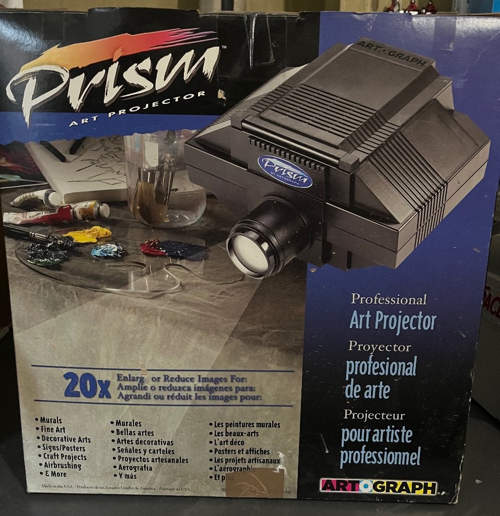 2 light / image projectors for art and craft tracing, Ophalen, Gebruikt