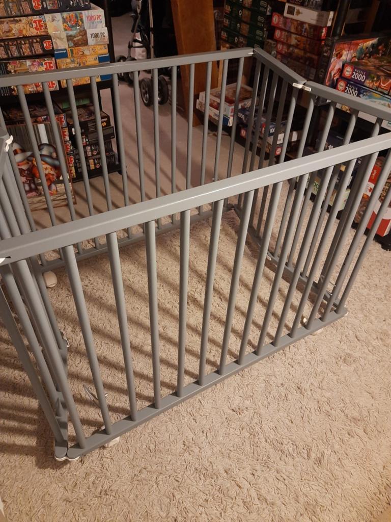 Babybox, Kinderen en Baby's, Babyparken, Ophalen, Zo goed als nieuw, Rechthoekig, In hoogte verstelbaar