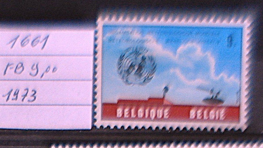 Belgique   1661  **/mnh, Neuf, Non oblitéré, Gomme originale, Envoi