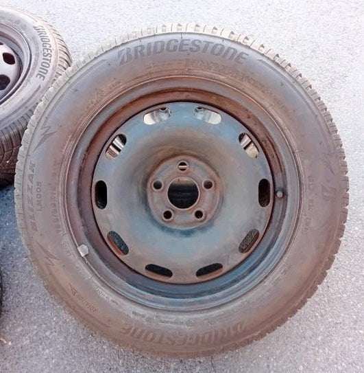 Winterbanden velgen Skoda Fabia VW Polo 15inch 5x100 6mm❄️, Ophalen