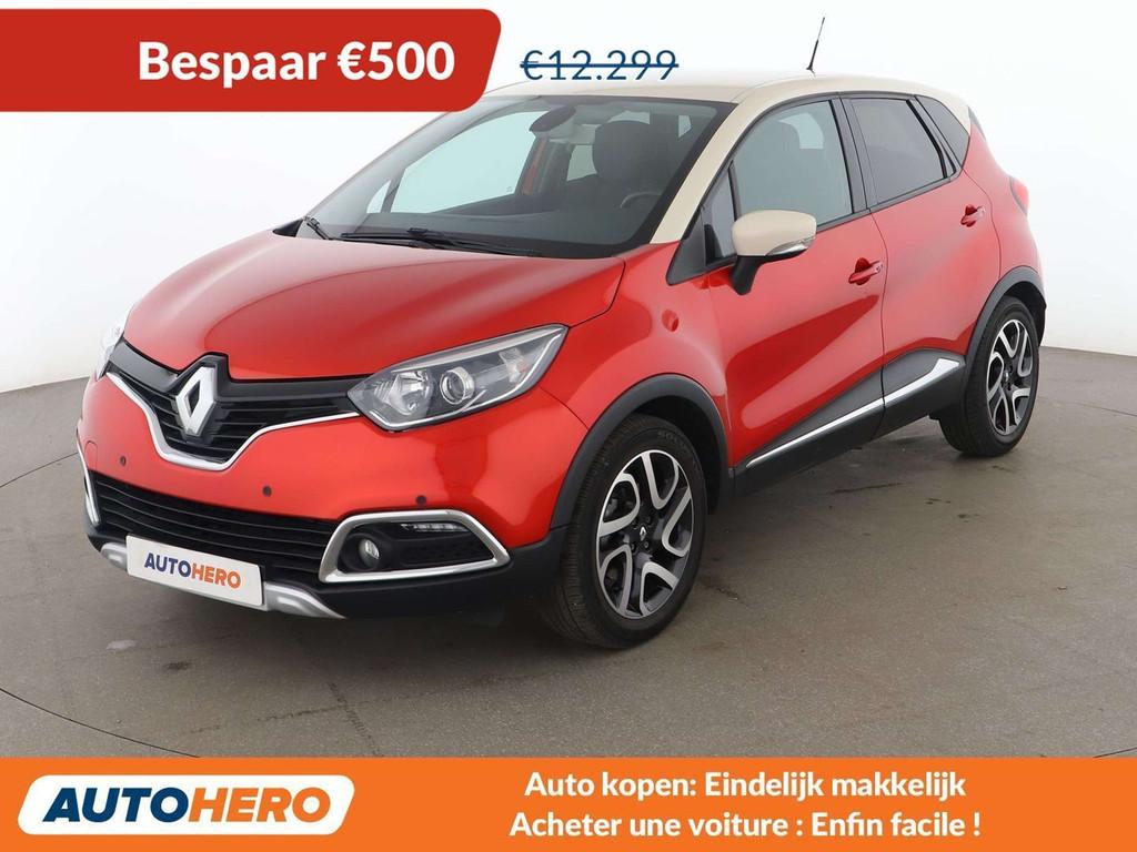 Renault Captur 1.2 TCe Luxe (bj 2015, automaat), Auto's, Renault, Euro 5, Gebruikt, Leder, SUV of Terreinwagen