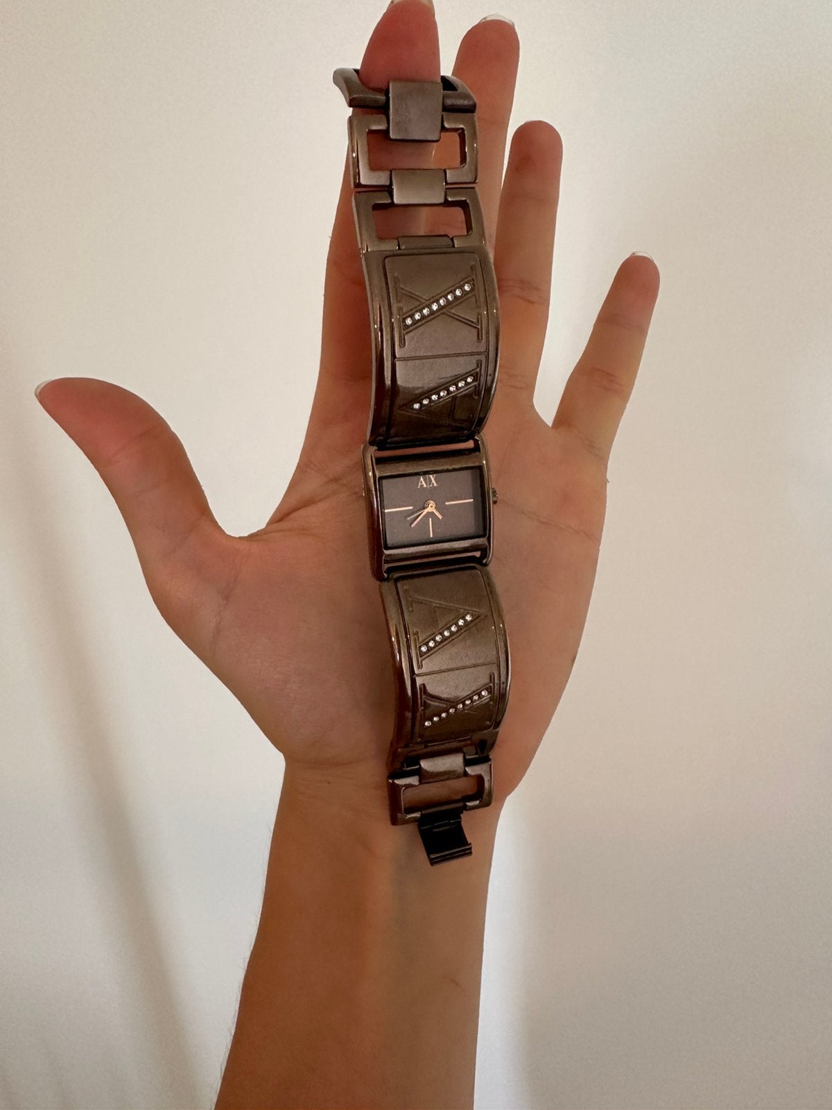 Horloge Armani Exchange, Handtassen en Accessoires, Ophalen, Zo goed als nieuw, Polshorloge, Overige merken