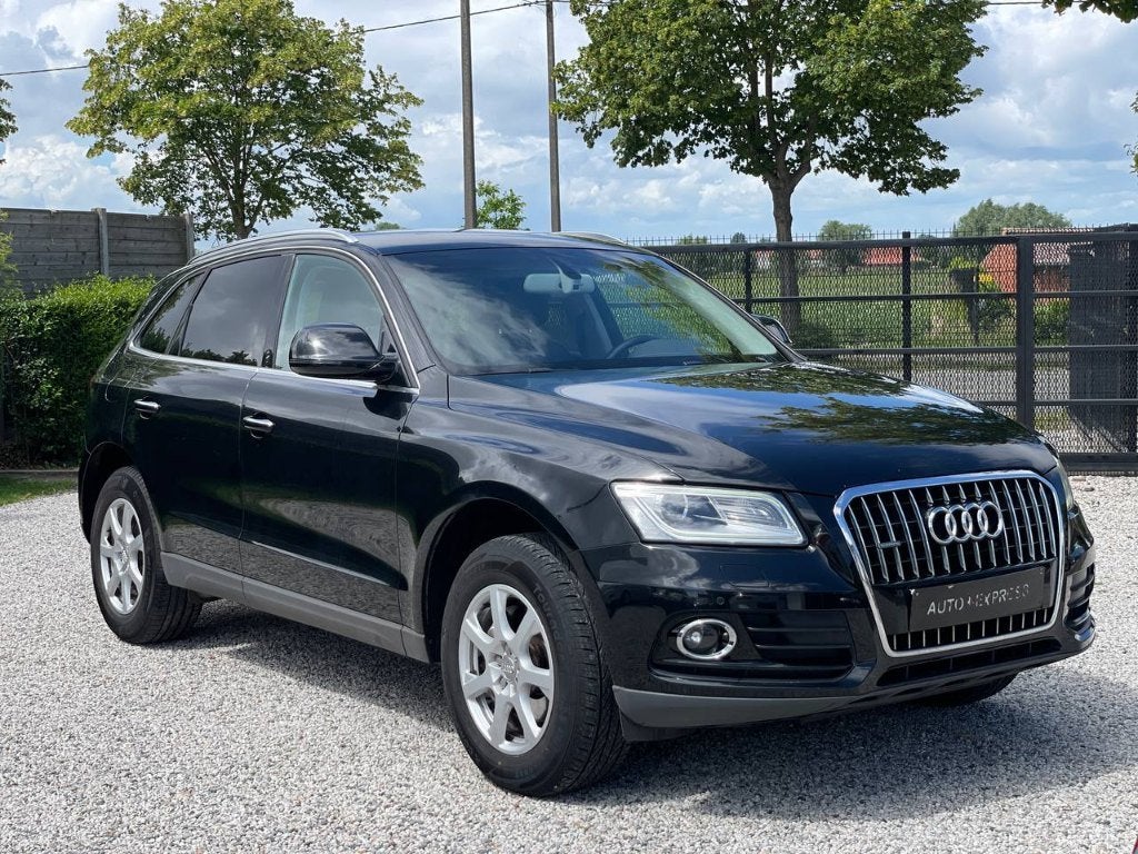 Audi Q5 2.0 TDi Quattro/Navi/Clima/Eur6b/Garantie/***, Autos, Audi, Cuir, Achat, Entretenue par le concessionnaire, Noir