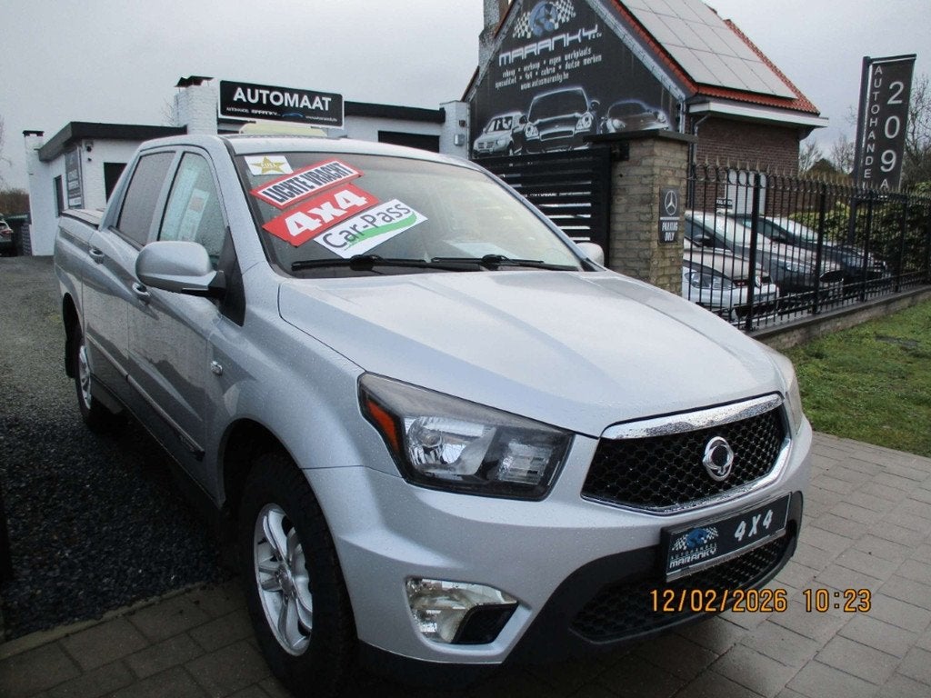 SsangYong Actyon 2.0TDI SPORTS PICKUP 4X4 AUTOMAAT SAPHHIRE, Auto's, Automaat, 155 pk, Bedrijf, Vierwielaandrijving