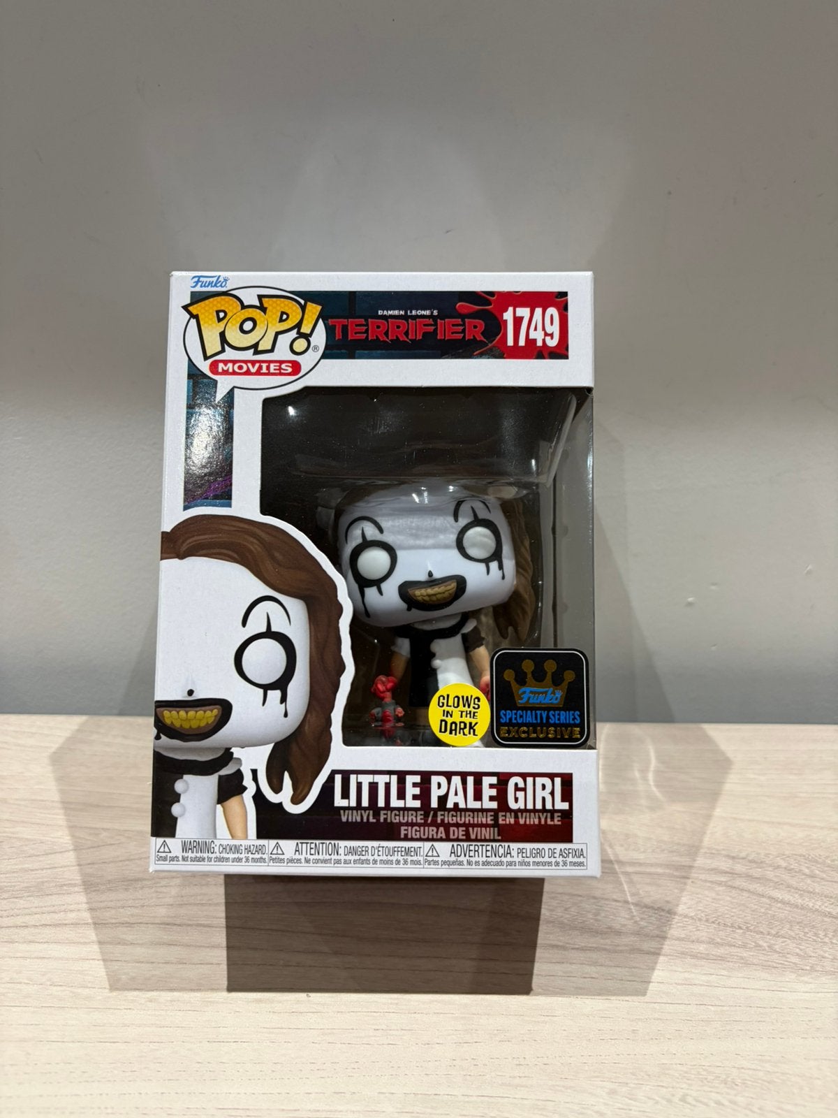 Funko PopTerrifier #1749 Little Pale Girl GITD Specialty, Ophalen of Verzenden