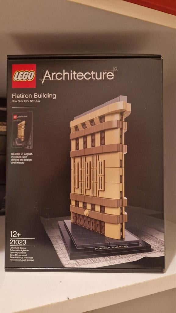 Bâtiment en fer plat Lego Architecture 21023, Enlèvement ou Envoi, Lego