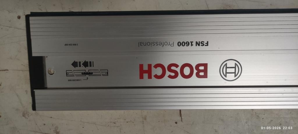Bosch prof. Geleiding regel 1,6meter, Doe-het-zelf en Bouw, Gereedschap | Zaagmachines, Ophalen