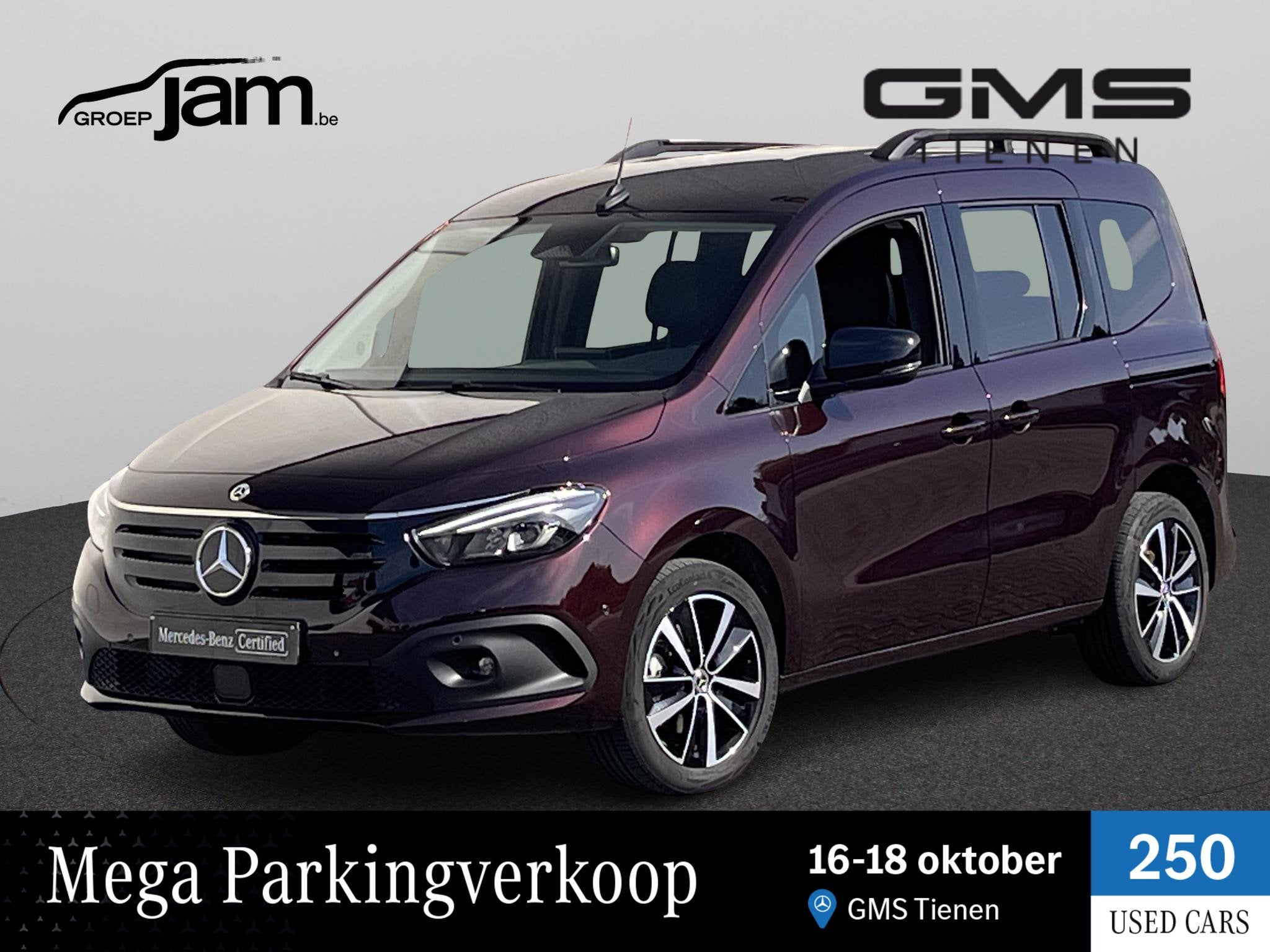 Mercedes-Benz EQT 200 L1, Auto's, Gebruikt, Emergency brake assist, 1500 kg, Te koop