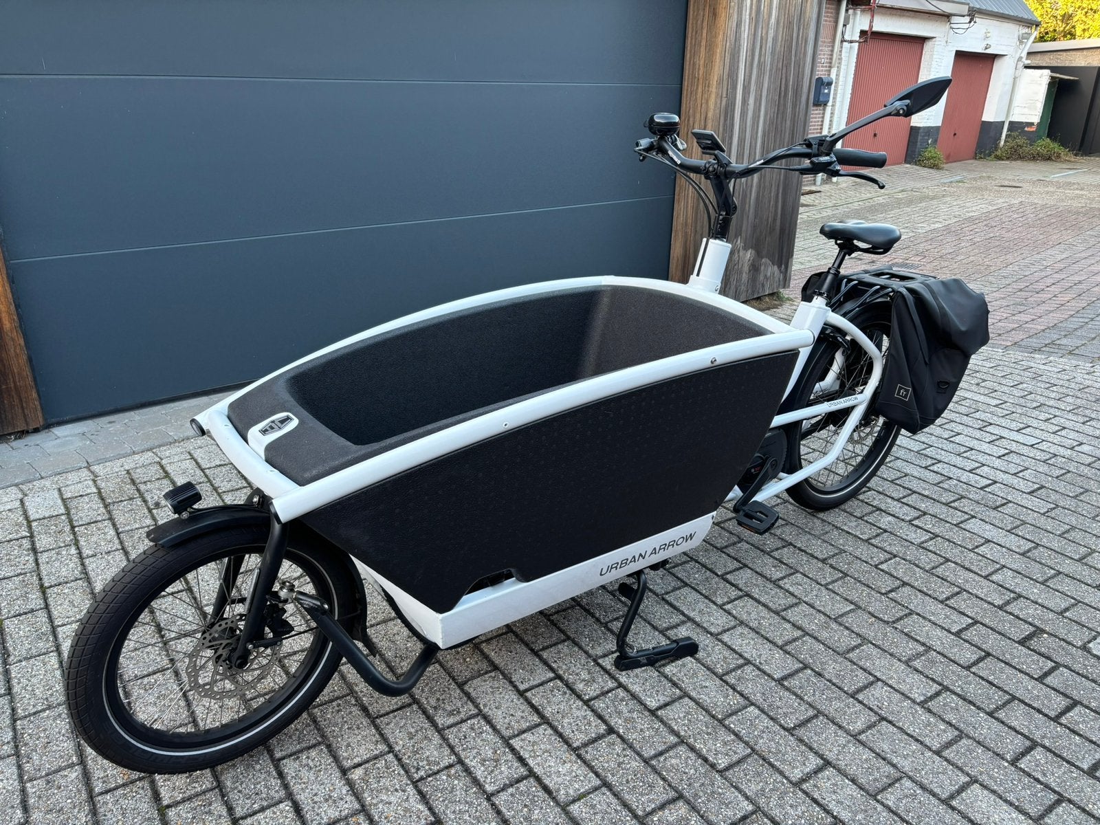 Bakfiets als nieuw slechts 400km, Elektrisch, Zo goed als nieuw, Schijfrem, Ophalen
