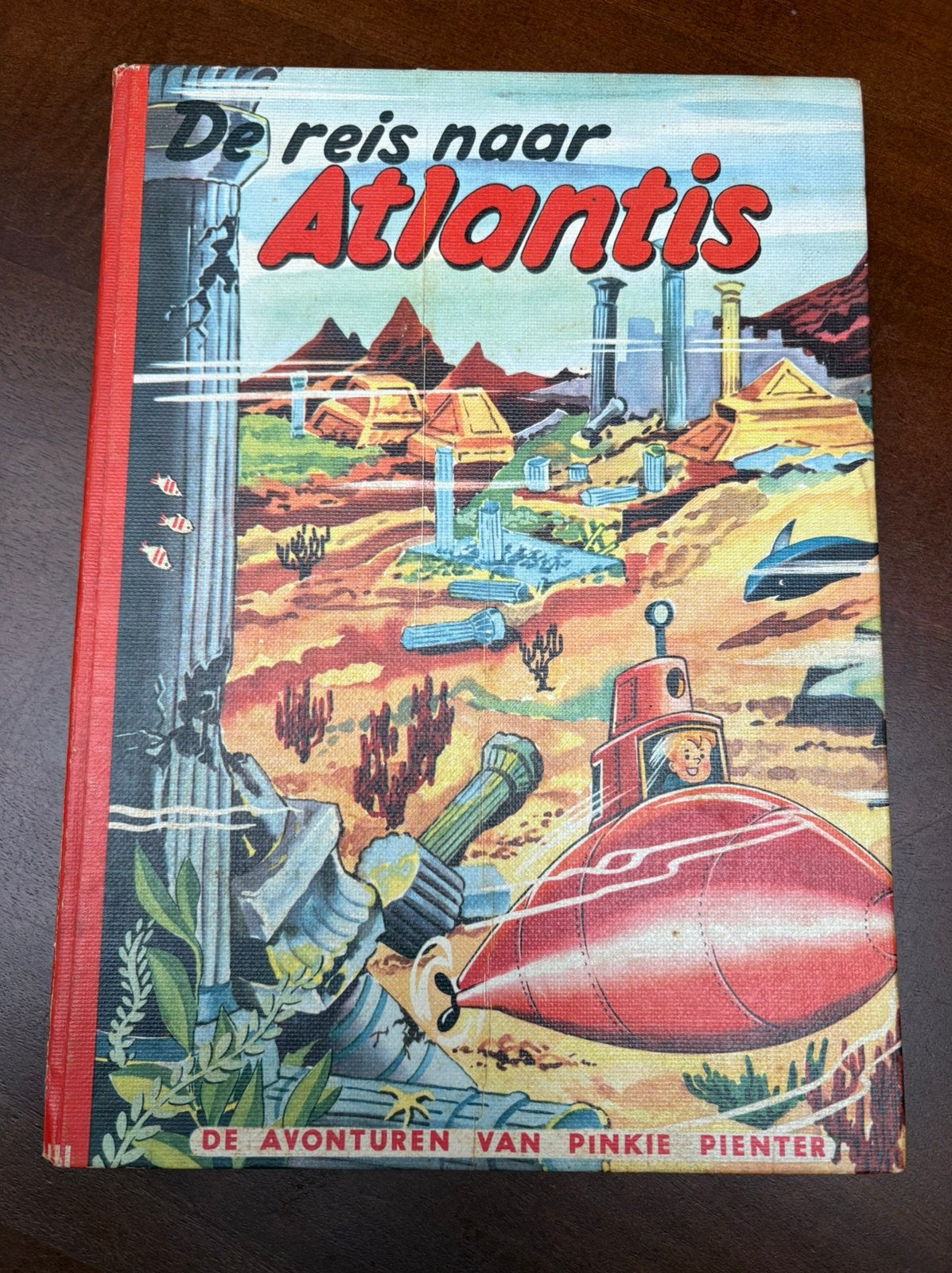 De reis naar atlantis - Pinkie Pienter, Boeken, Ophalen of Verzenden, Zo goed als nieuw
