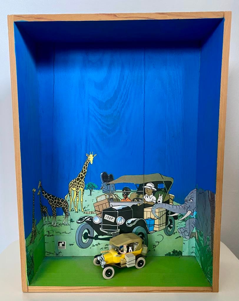 Kuifje decoratie, Antiek en Kunst, Ophalen of Verzenden