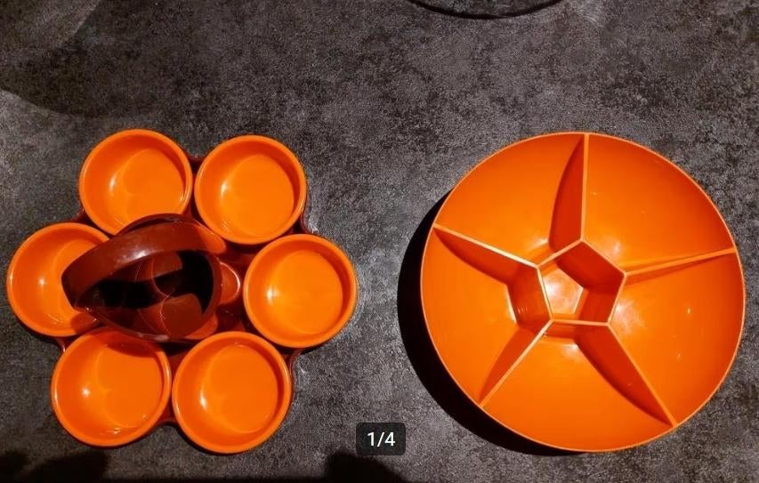 2 RETRO SCHAALTJES, Ophalen of Verzenden, Huis en Inrichting