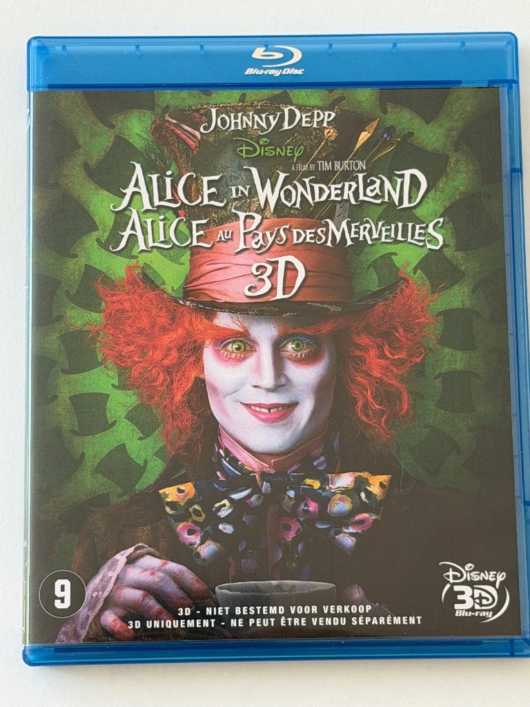 Alice In Wonderland (Blu-ray), Cd's en Dvd's, Avontuur, Gebruikt, Nederlands, Film