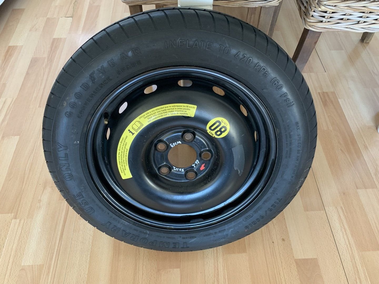Thuiskomer Mercedes A-klasse / B-Klasse 16 inch 5x112 W169, Auto-onderdelen, Overige, Gebruikt, -, -