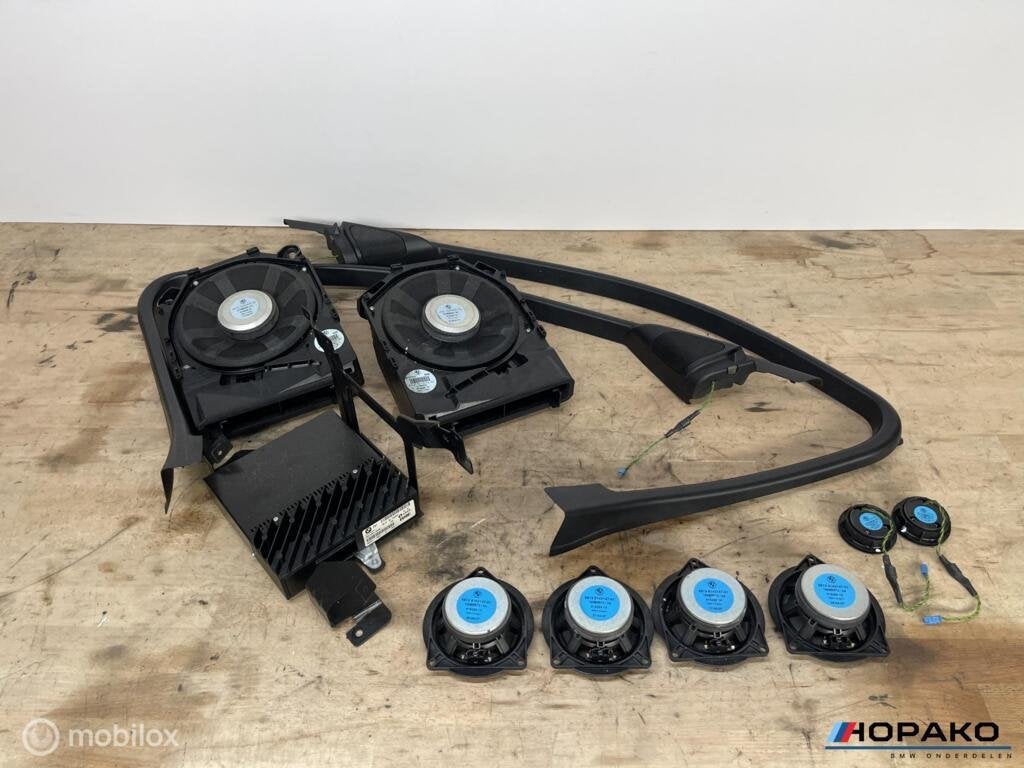 Speakerset BMW 3 serie E90 E91 Hifi, Autos : Pièces & Accessoires, Électronique & Câbles, Utilisé, Enlèvement ou Envoi