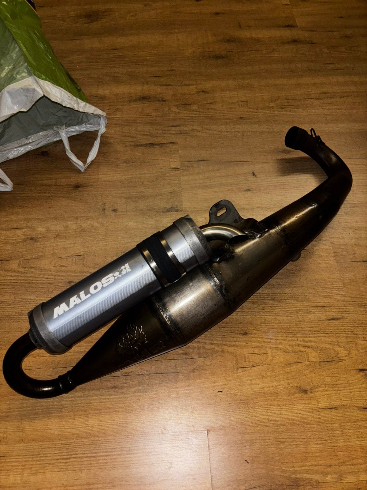 Malossi MHR Uitlaat Piaggio / Gilera 125-180cc, Ophalen, Gebruikt