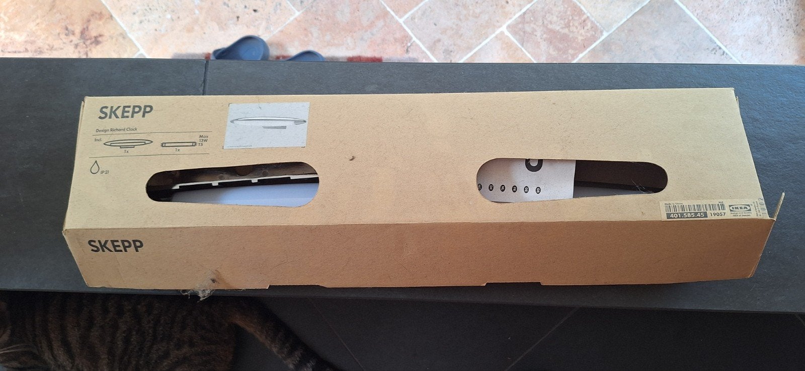 Skepp badkamerlamp, Huis en Inrichting, Ophalen, Nieuw, Metaal