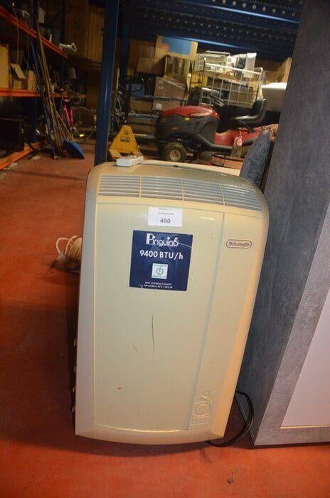 Mobiele airco Delonghi, Elektronische apparatuur, Ophalen, Gebruikt, Timer, 3 snelheden of meer